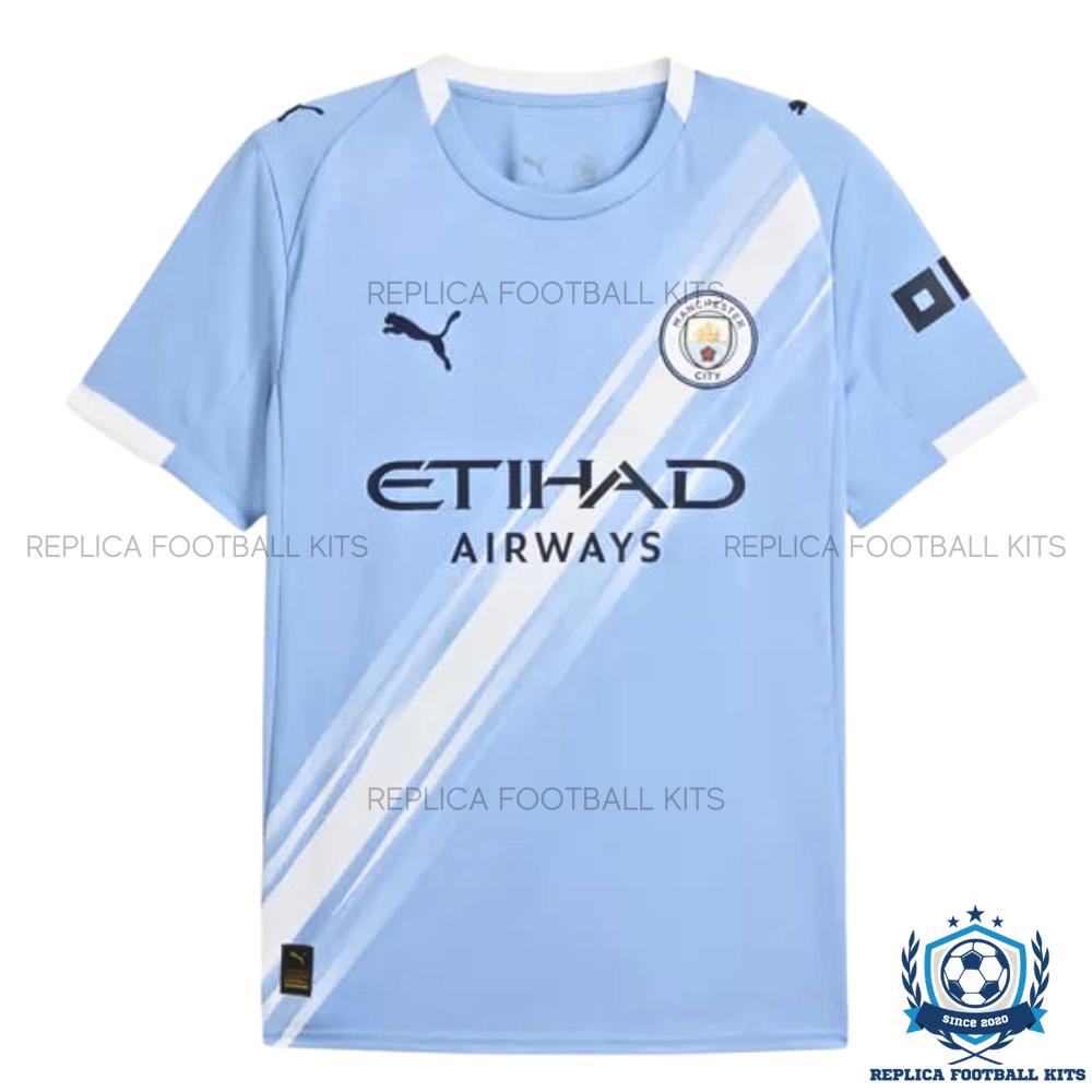 Manchester City Home Men Replica Football Shirt 25/26 - front view