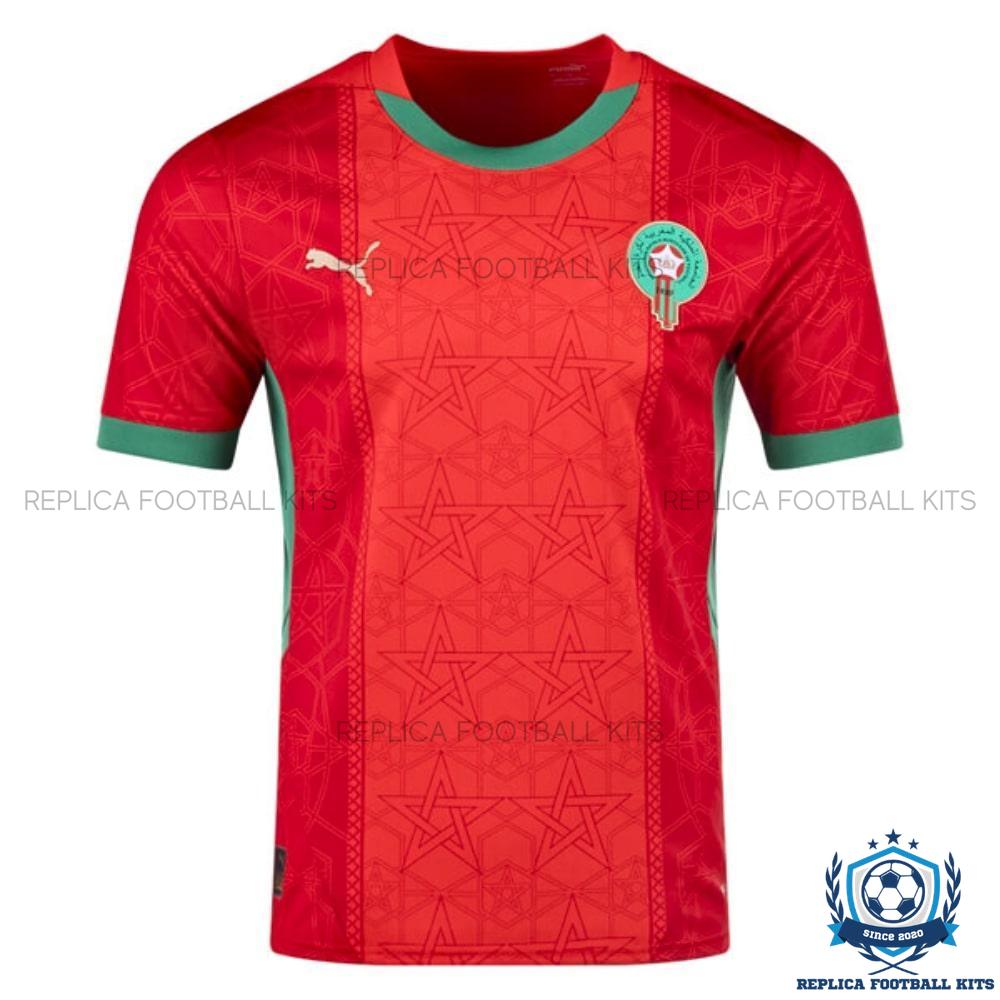 Morocco Home Men Replica Football Shirts 2025 - Front view