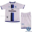 Retro Chelsea Away Kid Replica Football Kit 2003 - Front View