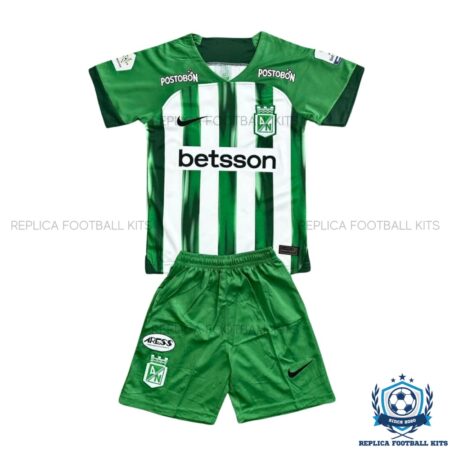 Atlético Nacional Home Kid Replica Kits 24/25 - Front View