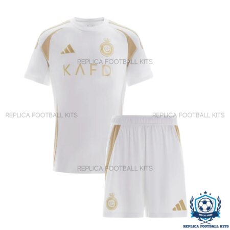 Al Nassr Third Kid Replica Football Kit 2024/25 - Frontview (No socks)