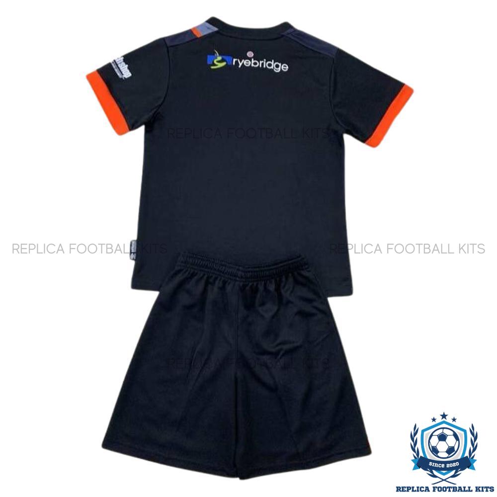 Luton Away Kid Replica Football Kit 2024/25 - Back view