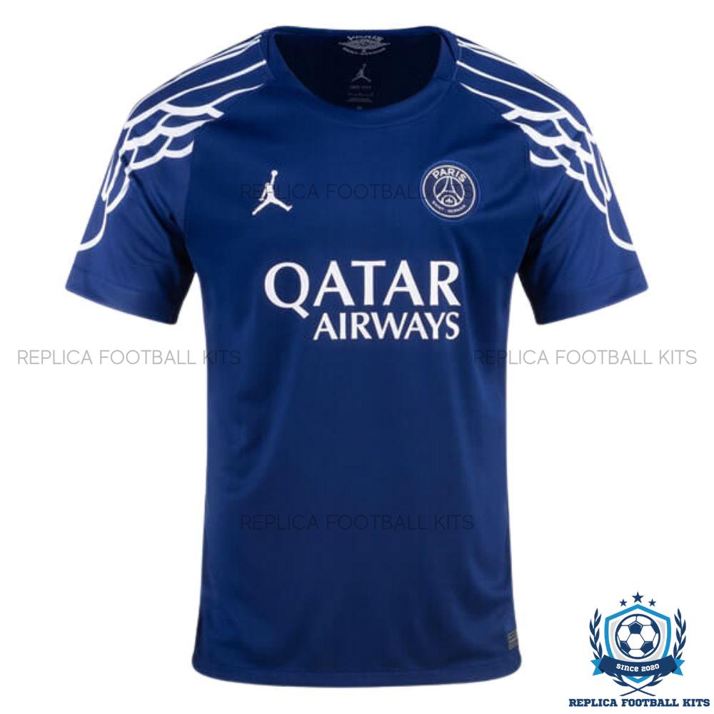 PSG Fourth Jordan Men Replica Shirt 2024/25 - Front view