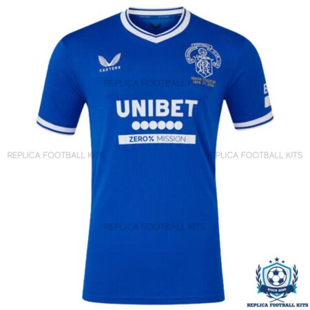 Rangers Ibrox 125 Heritage Men Replica Shirts 2024/25 - Front view