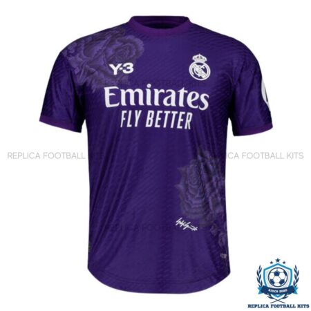 Real Madrid Y3 Fourth Men Replica Shirt 2023/24 - Front view