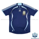 Retro Argentina Away Men Replica Shirt 2006 - Front view