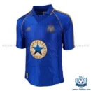 Retro Newcastle Away Replica Football Shirt 19981999 - Front View