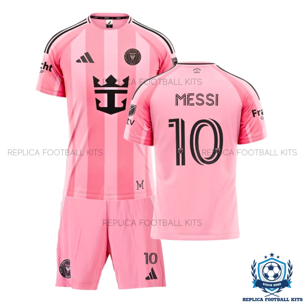 Inter Miami Home Kid Replica Kit MESSI 10 25/26 - Overview