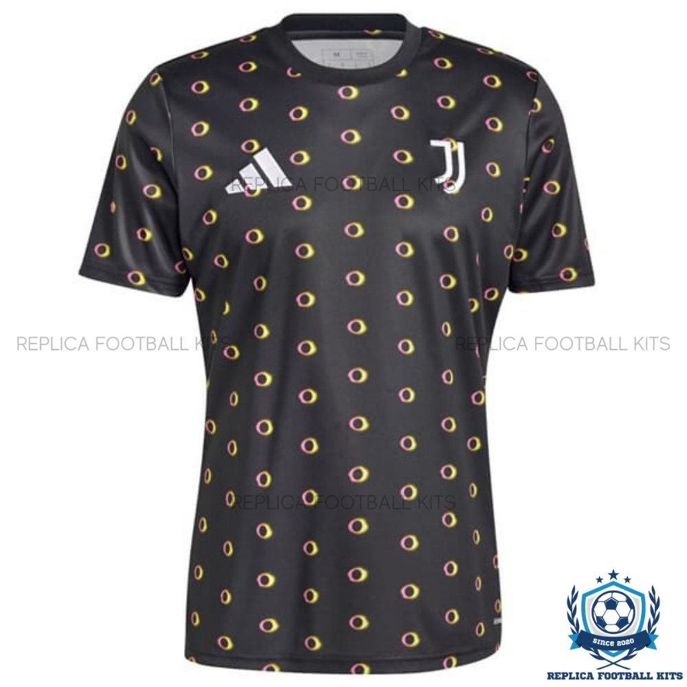 Juventus Pre Match Men Replica Shirt 24/25 - Front View