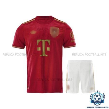 Bayern Munich 125th Anniversary Kids Replica Kit 2025/26 - overview