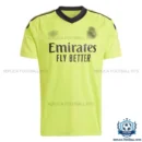 Real Madrid Green Goalkeeper Men Replica Football Shirt 2024/25 - Front View