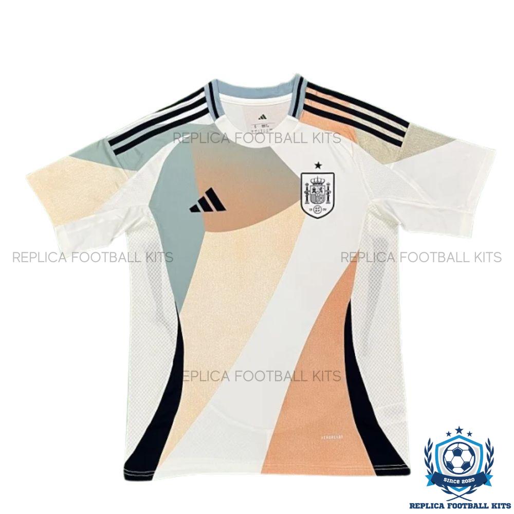 Spain Away Men Replica Football Shirts 25/26 - Front view