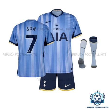 Tottenham Hotspur Son 7 Away Kid Replica Kit 24/25 - Overview