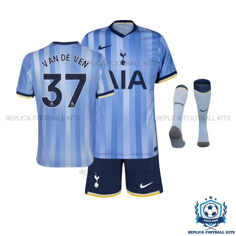 Tottenham Hotspur VAN DE VEN 37 Away Kid Replica Kit 24/25 - Overview