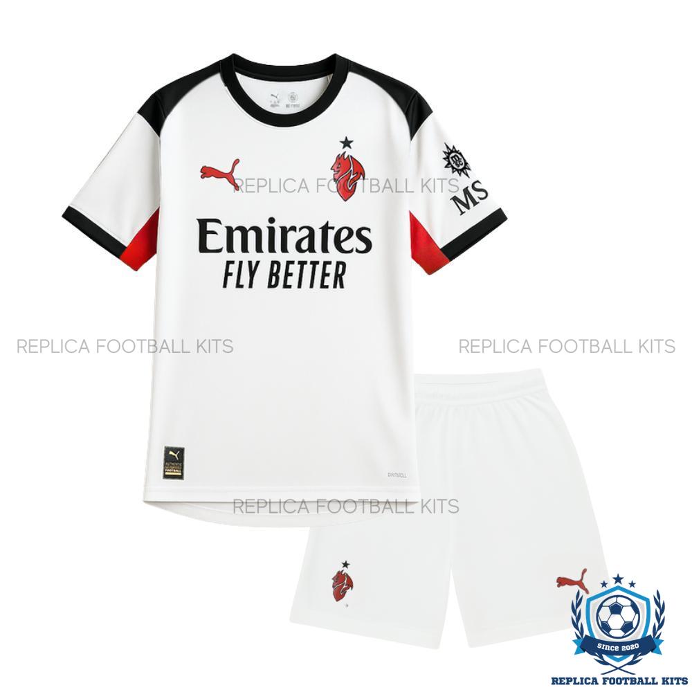 AC Milan Away Kids Replica Kit 25/26 - front view
