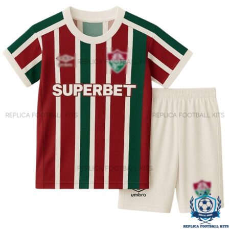 Fluminense Home Kids Replica Football Kit 25/26 - overview