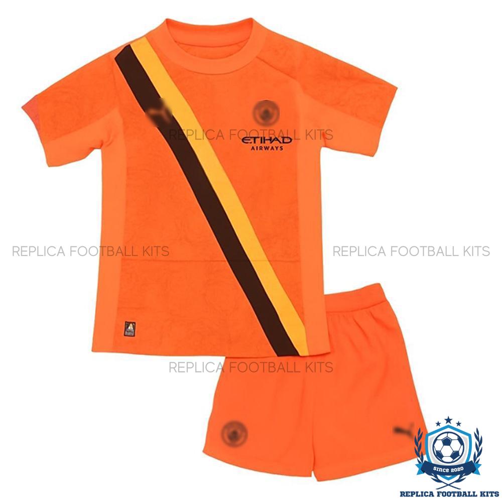 Manchester City Third Kid Replica Kit 25/26 - front view