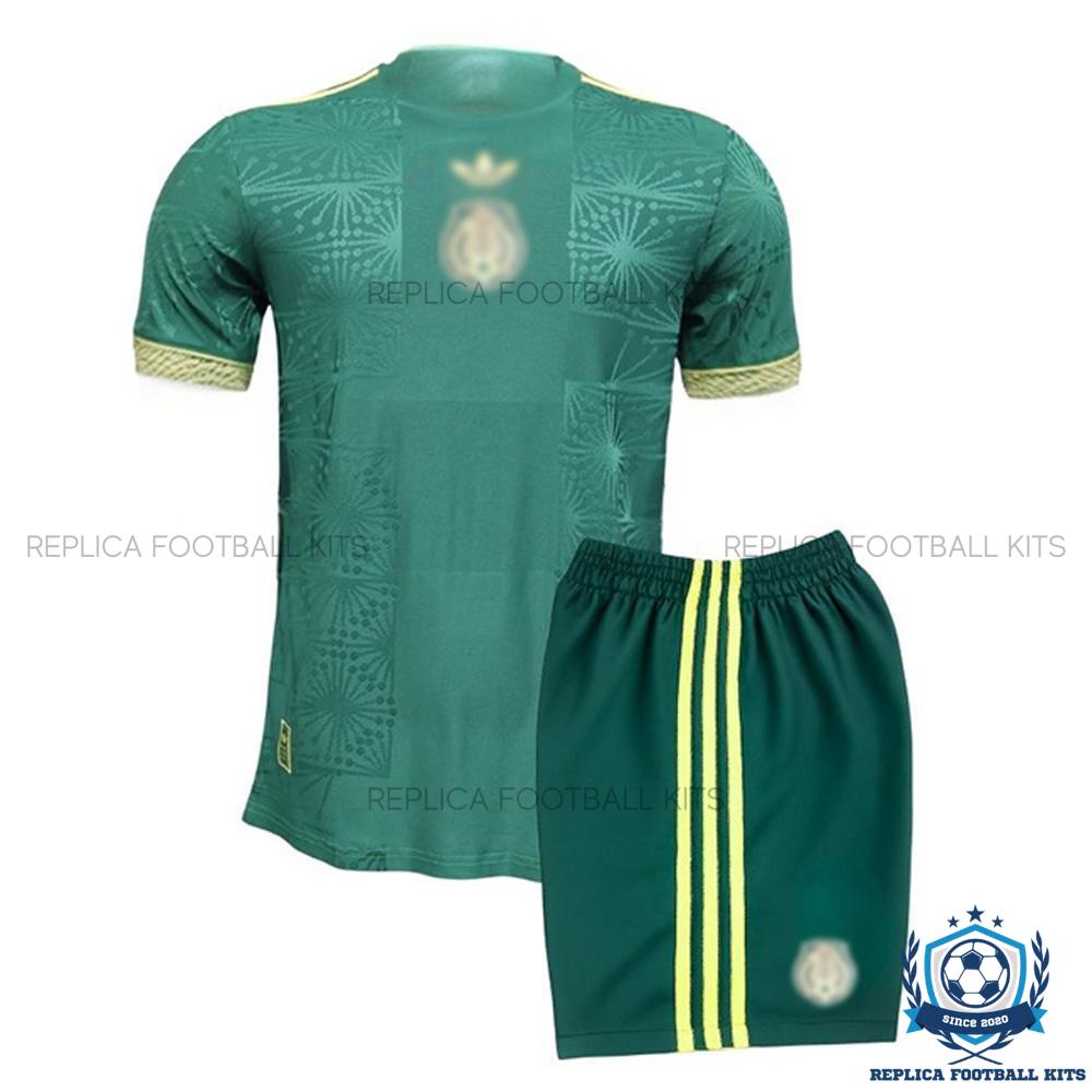 Mexico Green Special Kid Replica Football Kit 25/26 - front view