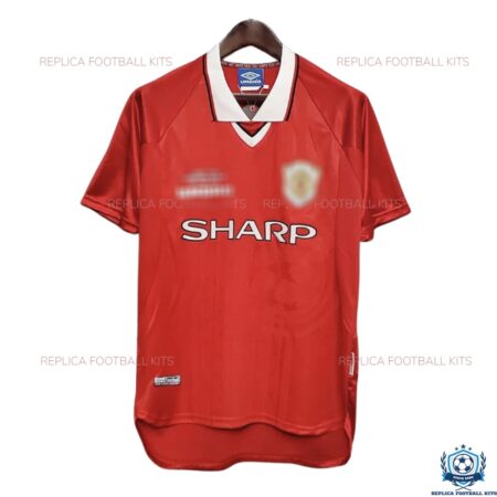 Manchester United Home Men Shirt 1999 - Front View