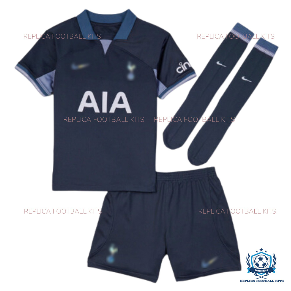 Tottenham Away Kid Kit 2023-24 - Front View