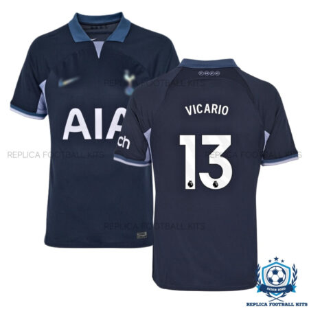 Tottenham Away Replica Shirt VICARIO 13 - Front View