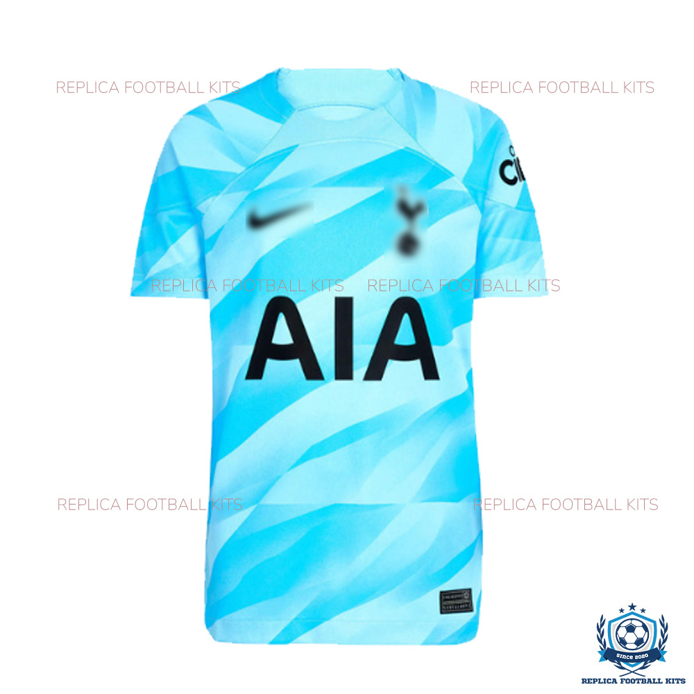 Tottenham Goalkeeper Kid Replica Kits - Shirt Front View
