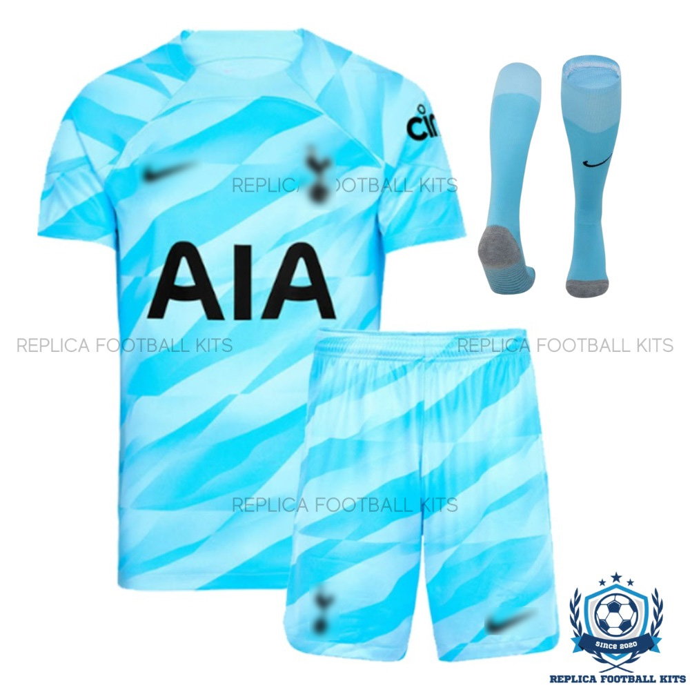 Tottenham Goalkeeper Kid Replica Kits - Front View