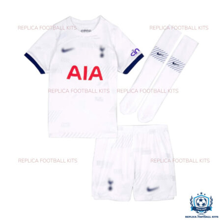 Tottenham Spurs Home Kid Replica Kit - Front View