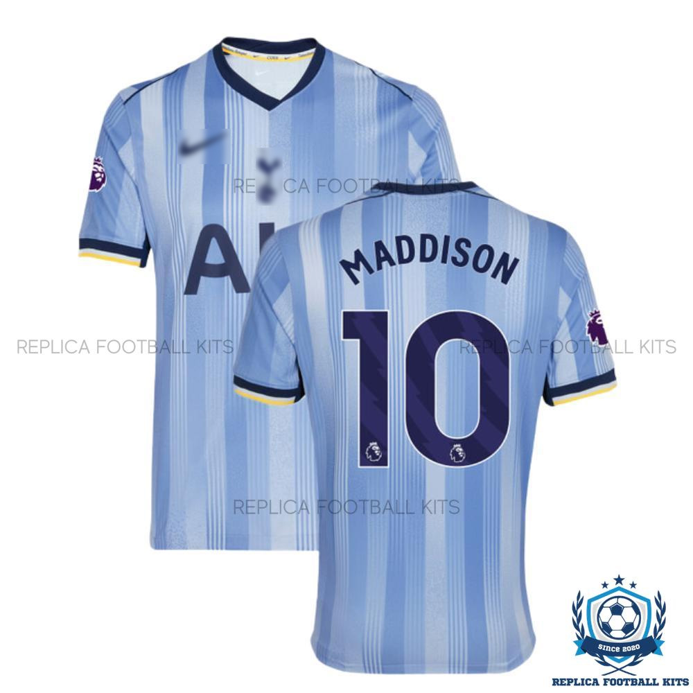 Tottenham Spurs Maddison 10 Away Men Replica Football Shirt 24-25 Printed - Front View