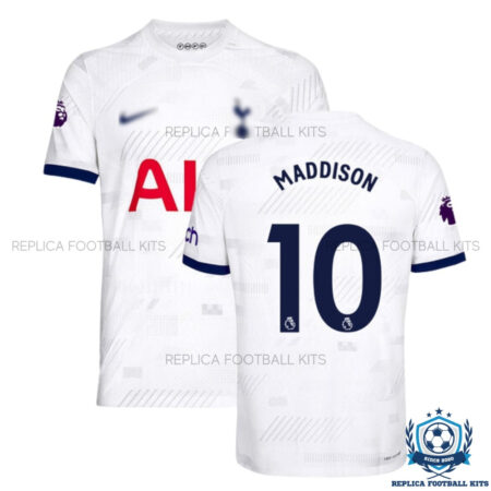 Tottenham Spurs Maddison 10 Home Men Replica Shirt - Front View