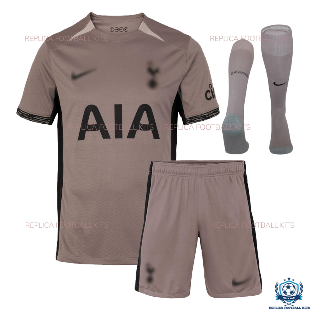 Tottenham Spurs Third Adult Football Kit - Front View