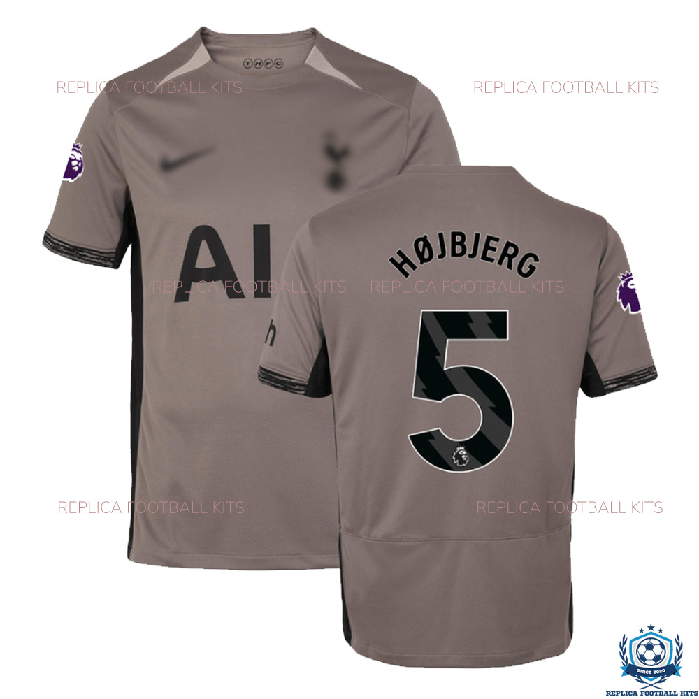 Tottenham Third Replica Shirt Højbjerg 5 - Front View