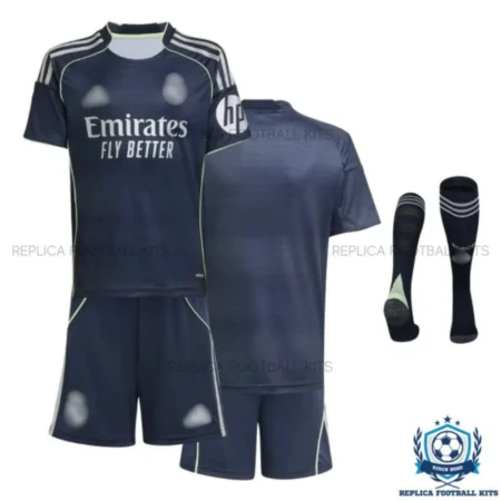 Real Madrid Away Kids Replica Football Kit 25/26 - overview