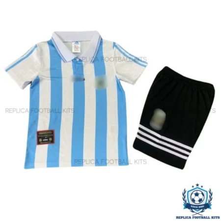 Retro Argentina Home Kid Replica Kit 1994 - front view