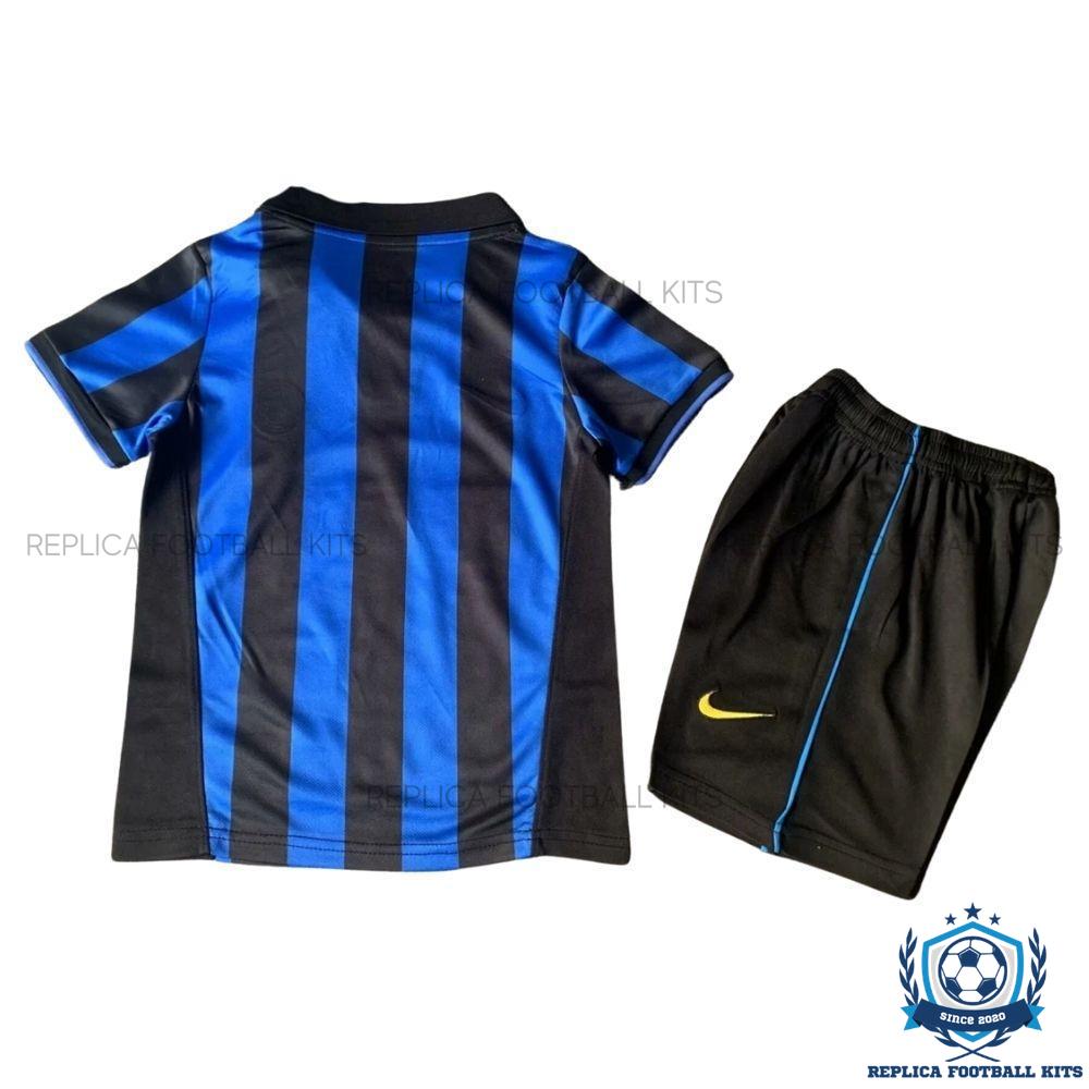 Retro Inter Milan Home Kids Replica Kit 98/99 - back view