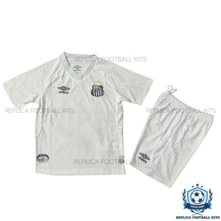Santos FC Home Kid Replica Kit 25/26 - front view