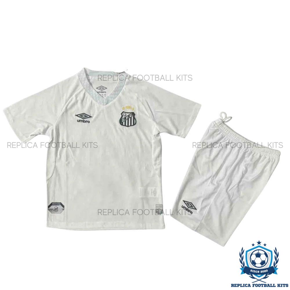 Santos FC Home Kid Replica Kit 25/26 - front view