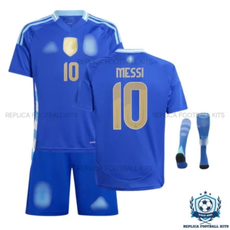 Argentina Messi 10 Away Kid Replica Kit 24/25 - overview