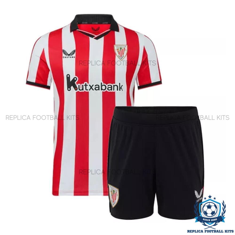 Athletic Club Bilbao Home Kids Replica Kit 25/26 - front view