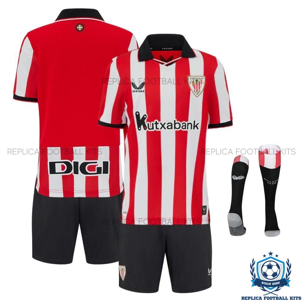 Athletic Club Bilbao Home Kids Replica Kit 25/26 - overview