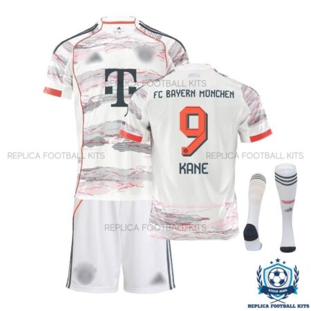 Bayern Munich Away Kids Replica Kit 25/26 KANE 9 - overview with socks