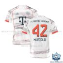 Bayern Munich Away Men Replica Shirt 25/26 MUSIALA 42 - overview
