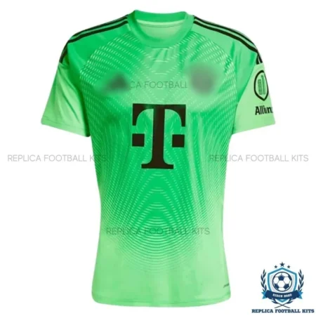 Bayern Munich Green Goalkeeper Men Replica Shirt 25/26 - front view