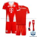 Bayern Munich Home Kids Replica Kit 25/26 - overview with socks