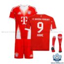 Bayern Munich Kane 9 Home Kids Replica Kit 25/26 - overview with socks