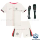 Chelsea Away Kid Replica Kit 25/26 - front view with socks