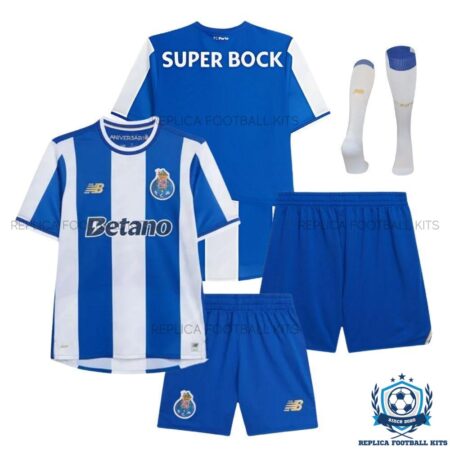 Porto Home Kid Replica Football Kit 25/26 - overview