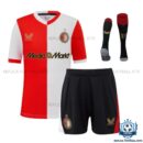 Feyenoord Home Kids Replica Football Kit 25/26 - front view
