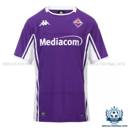 Fiorentina Home Men Replica Shirt 25/26 - front view