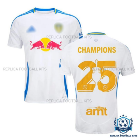 Leeds United Champions 25 Home Men Replica Shirt 24/25  - overview